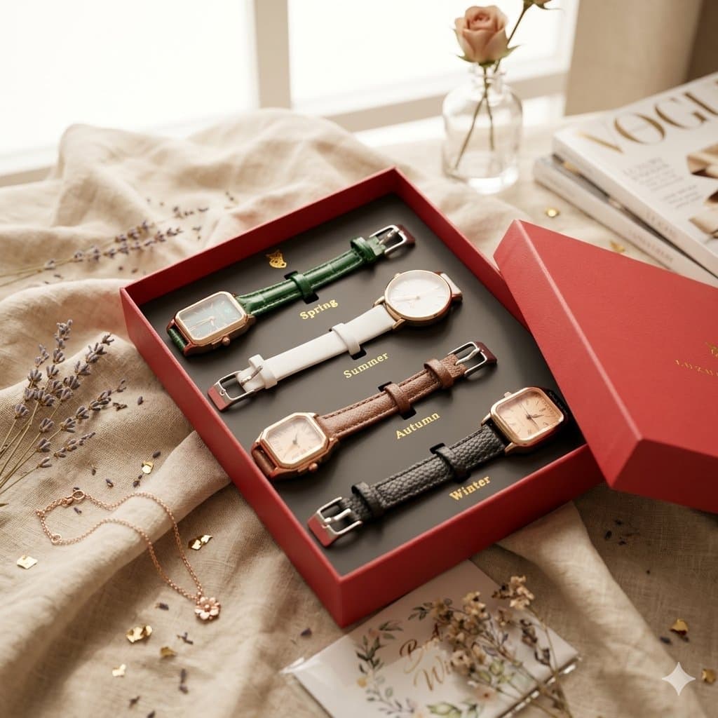 LOCKY FOX COFFRET ( 4 MONTRES ) — 8