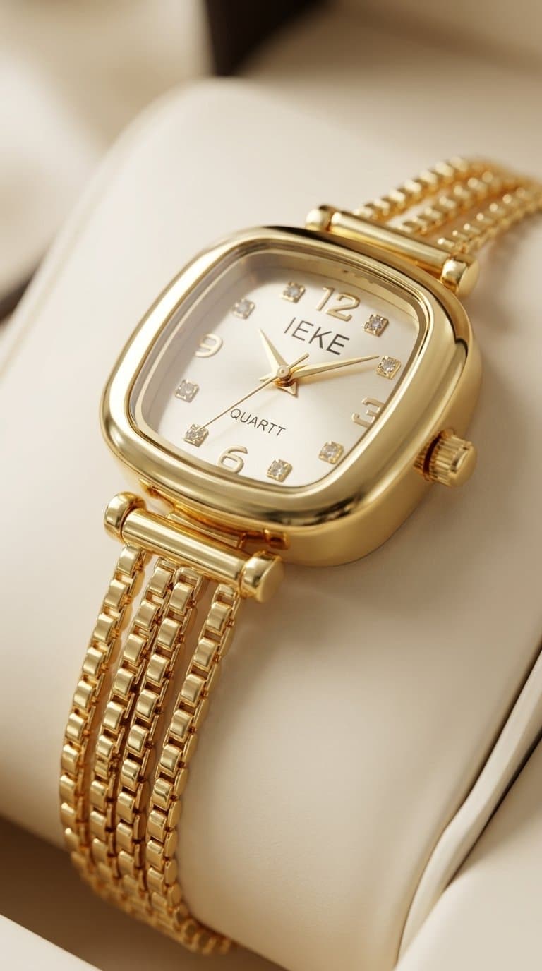 ساعة IEKE Vintage Luxe 2026 (ACIER INOXYDABLE)