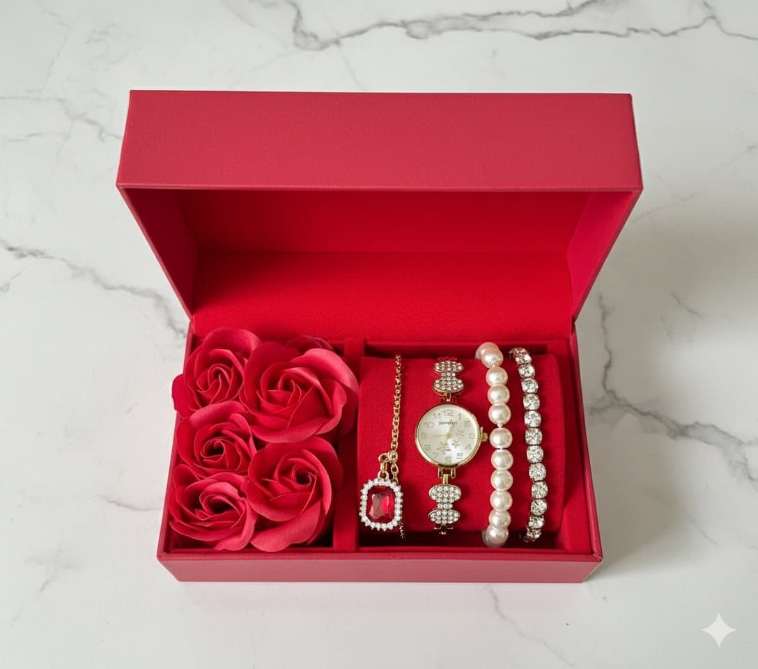 ساعة Coffret La rosa Luxe
