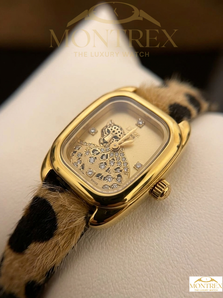 Montre Famme Leopard