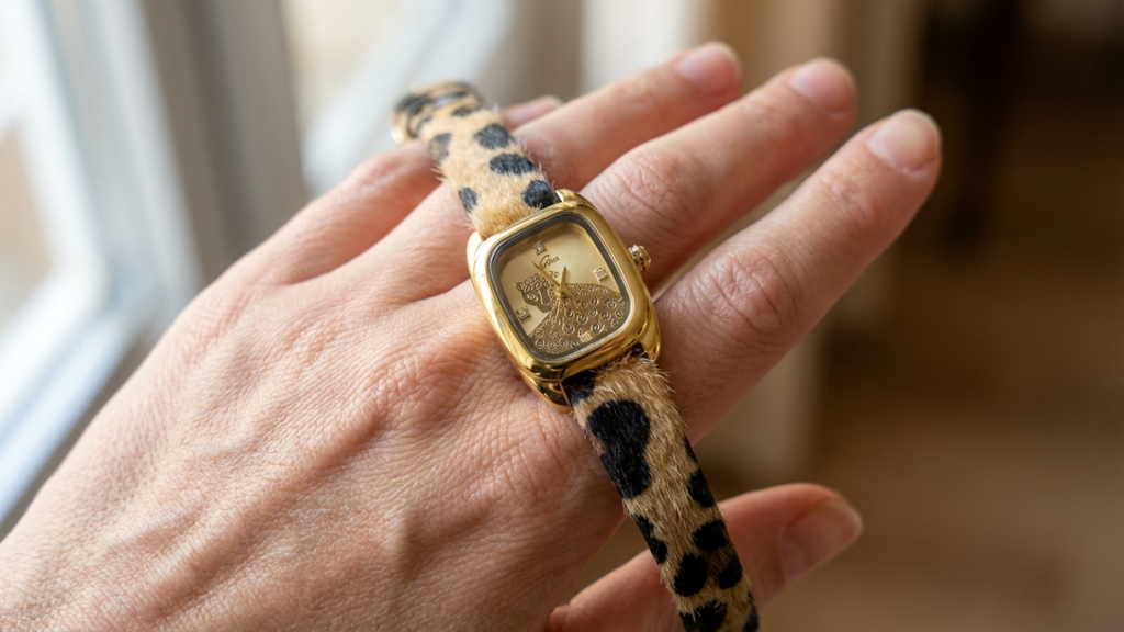 Montre Famme Leopard